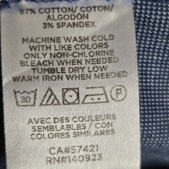 LOFT Riviera Slim Blue Ankle Pants Size 2 Cotton Stretch Tailored Work Pants - Picture 11 of 12